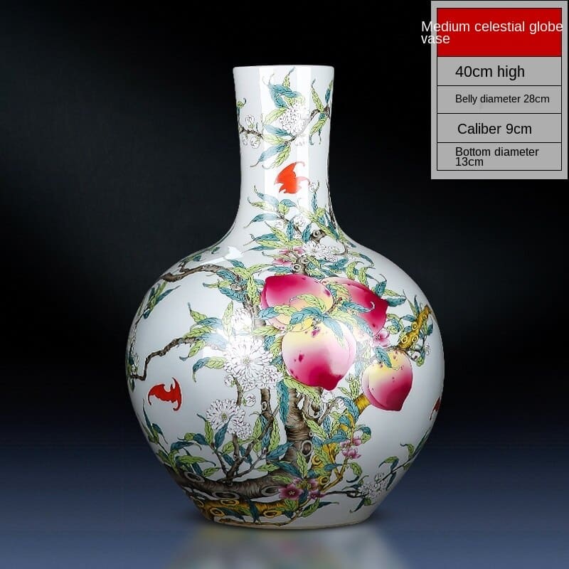 Grand vase chinois luxe en céramique nouveau modèle IMAGE VARIATION 11 CN