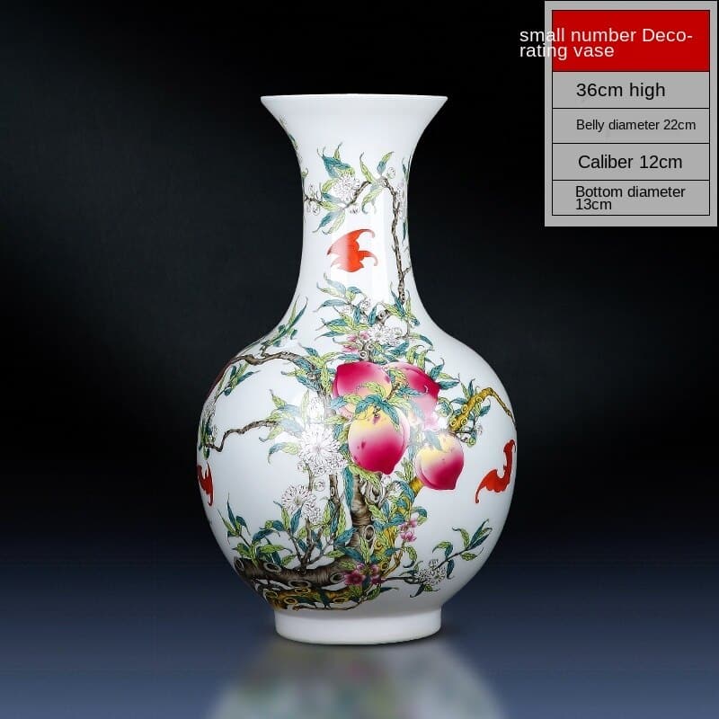 Grand vase chinois luxe en céramique nouveau modèle IMAGE VARIATION 16 CN