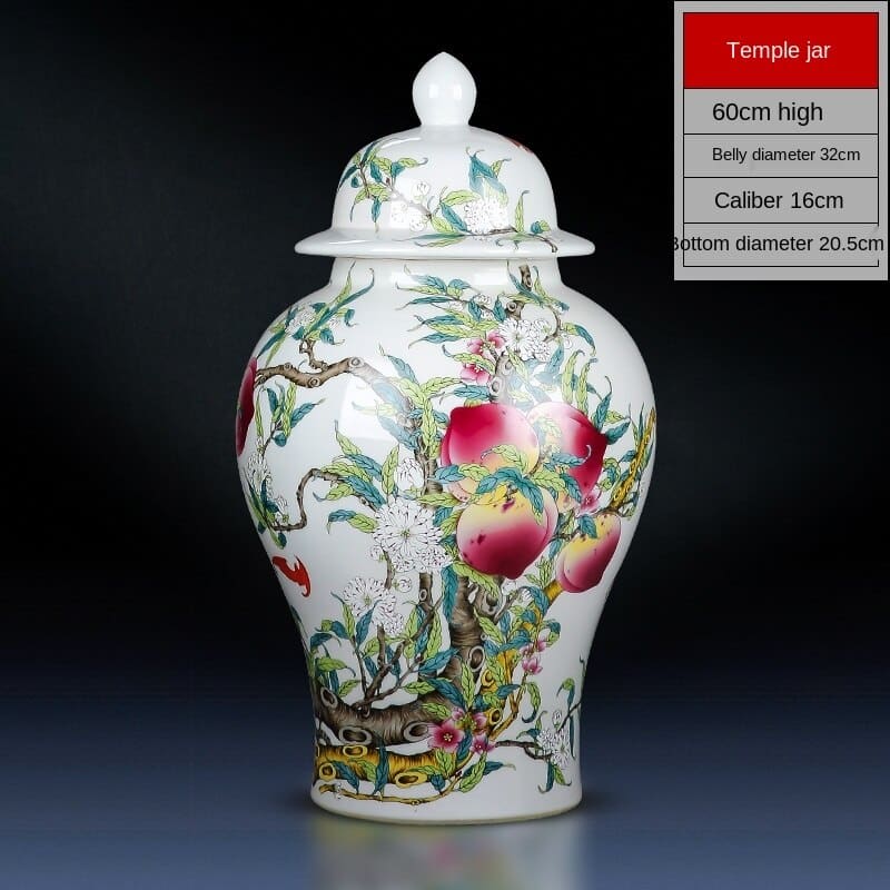 Grand vase chinois luxe en céramique nouveau modèle IMAGE VARIATION 19 CN