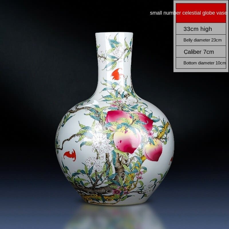 Grand vase chinois luxe en céramique nouveau modèle IMAGE VARIATION 1 CN