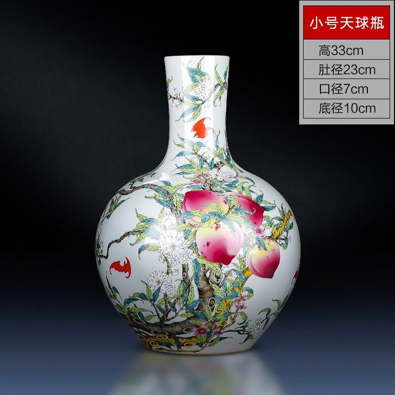 Grand vase chinois luxe en céramique nouveau modèle IMAGE VARIATION_3