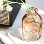 Vase à fleurs en verre Transparent pour décoration de maison_19