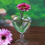 Vase à fleurs en verre en forme de cœur_6