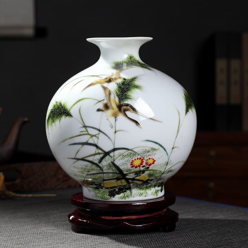Vase à pomme japonais au design noble pour la décoration du salon_11