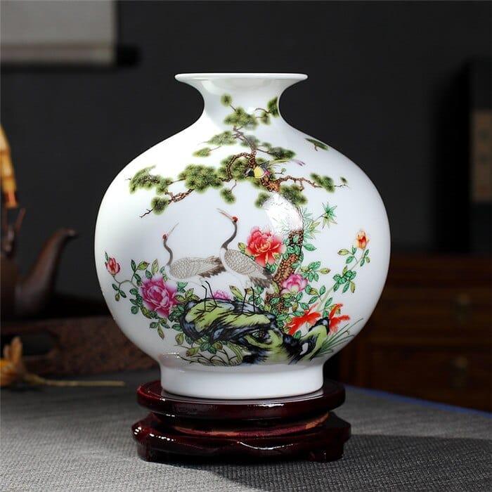 Vase à pomme japonais au design noble pour la décoration du salon_2
