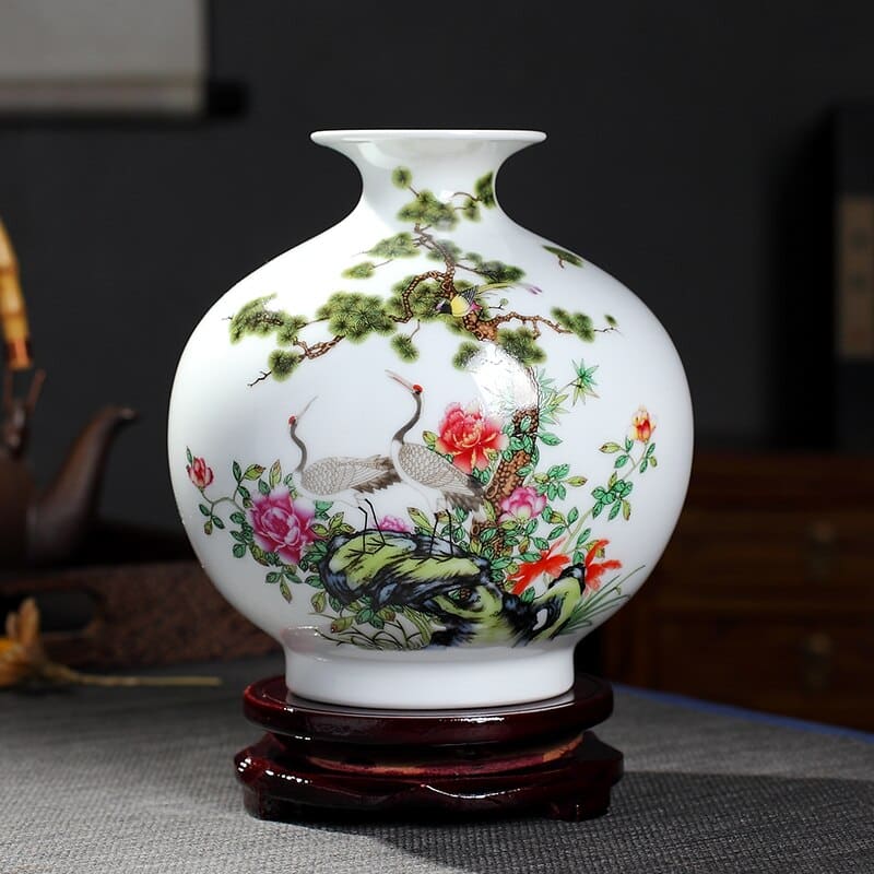 Vase à pomme japonais au design noble pour la décoration du salon_6