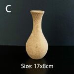 Vase artisanal en bois écologique pour décoration de maison_10