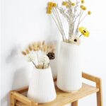 Vase beige incassable anti-céramique de style européen_11