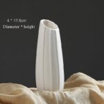 Vase blanc moderne simple en porcelaine_11