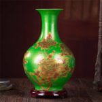 Vase chinois à pommes créatif en céramique_15