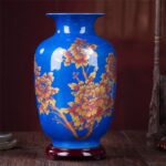 Vase chinois à pommes créatif en céramique_16