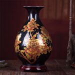 Vase chinois à pommes créatif en céramique_17