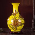 Vase chinois à pommes créatif en céramique_5