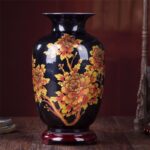 Vase chinois à pommes créatif en céramique_6