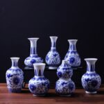 Vase chinois design simple en porcelaine pour les fleurs_10