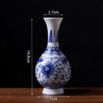 Vase chinois design simple en porcelaine pour les fleurs_12