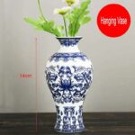 Vase chinois design simple en porcelaine pour les fleurs_16