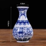 Vase chinois design simple en porcelaine pour les fleurs_18