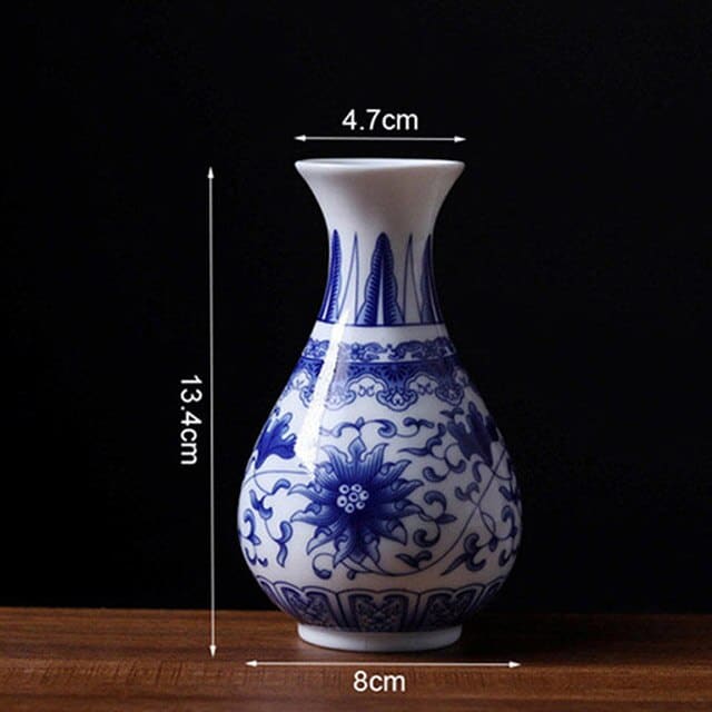 Vase chinois design simple en porcelaine pour les fleurs_4