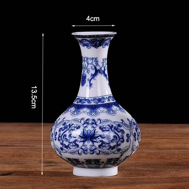 Vase chinois design simple en porcelaine pour les fleurs Design A2
