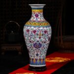 Vase chinois élégant design original accessoires de salon_11