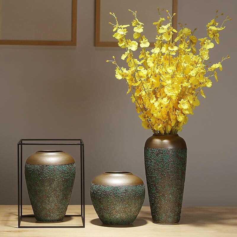 Vase chinois en céramique pour décoration de salon_2