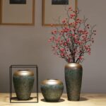 Vase chinois en céramique pour décoration de salon_6
