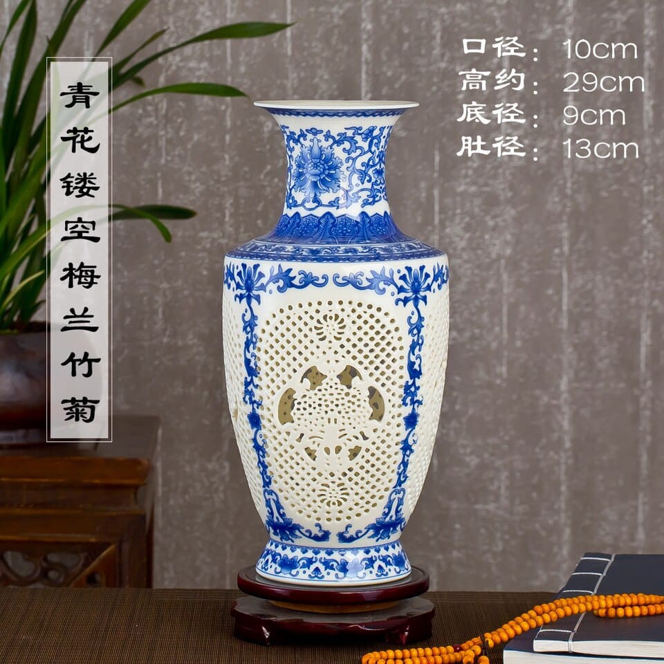Vase chinois en porcelaine nouvelle collection pour décoration_15