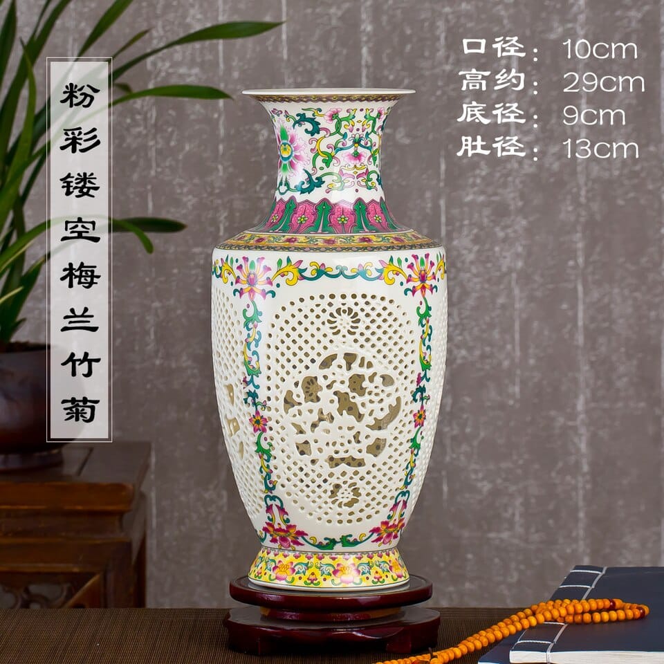 Vase chinois en porcelaine nouvelle collection pour décoration_16