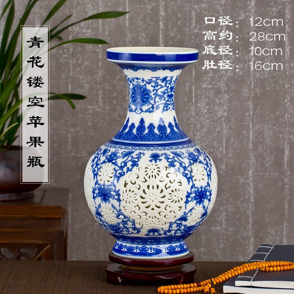 Vase chinois en porcelaine nouvelle collection pour décoration_19