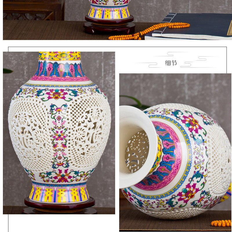 Vase chinois en porcelaine nouvelle collection pour décoration_2