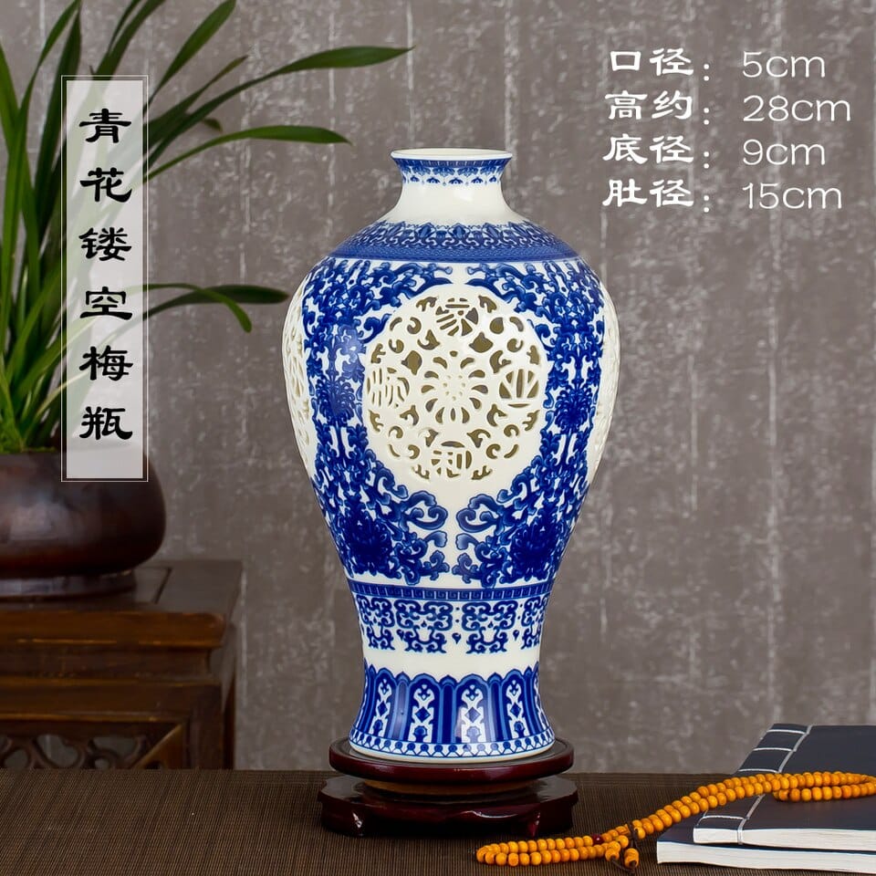 Vase chinois en porcelaine nouvelle collection pour décoration_23