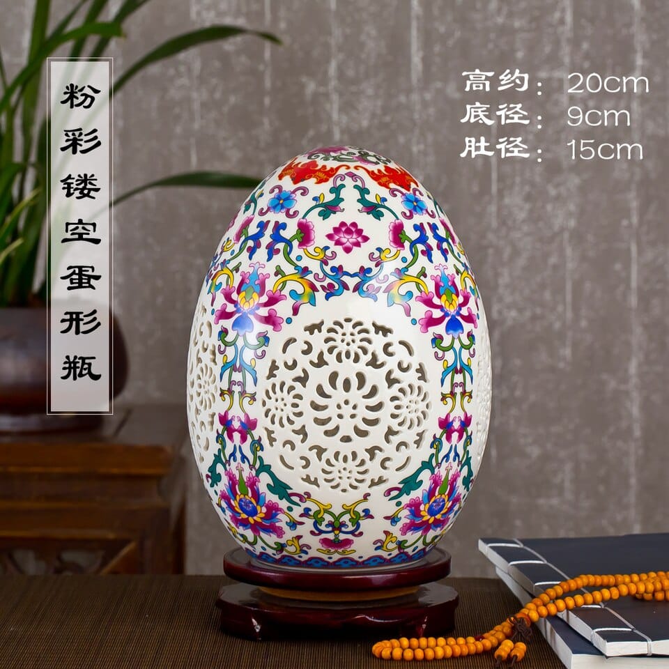 Vase chinois en porcelaine nouvelle collection pour décoration_7