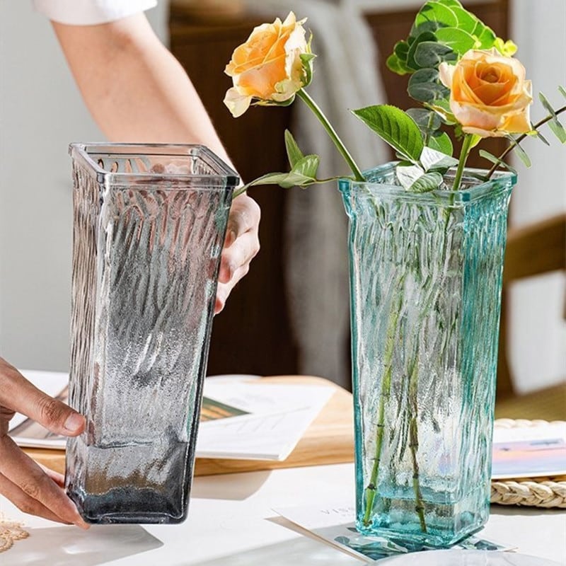 Vase de glacier créatif en verre moderne Simple_1