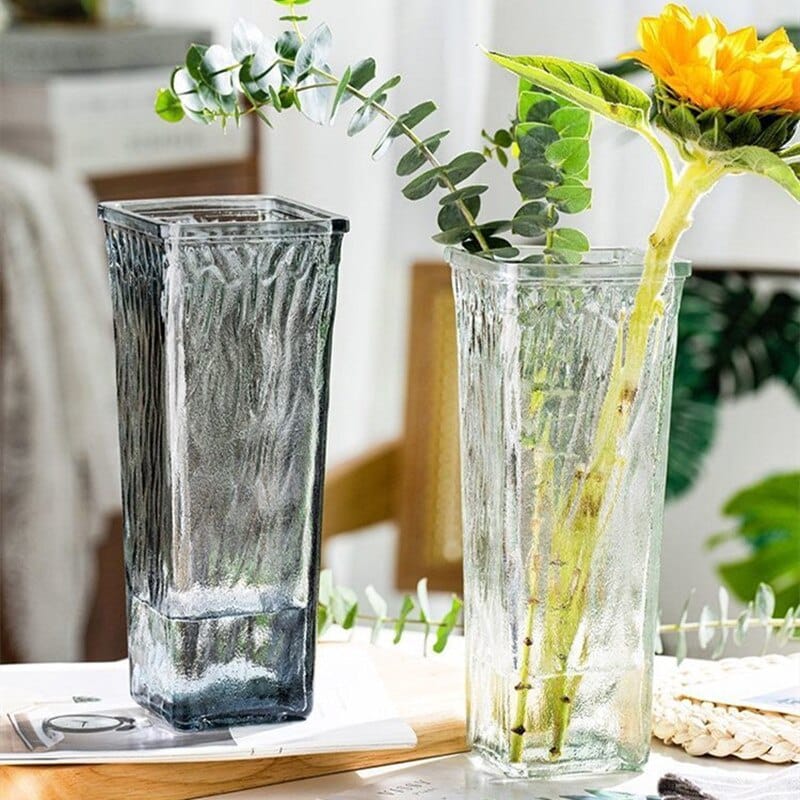 Vase de glacier créatif en verre moderne Simple_2