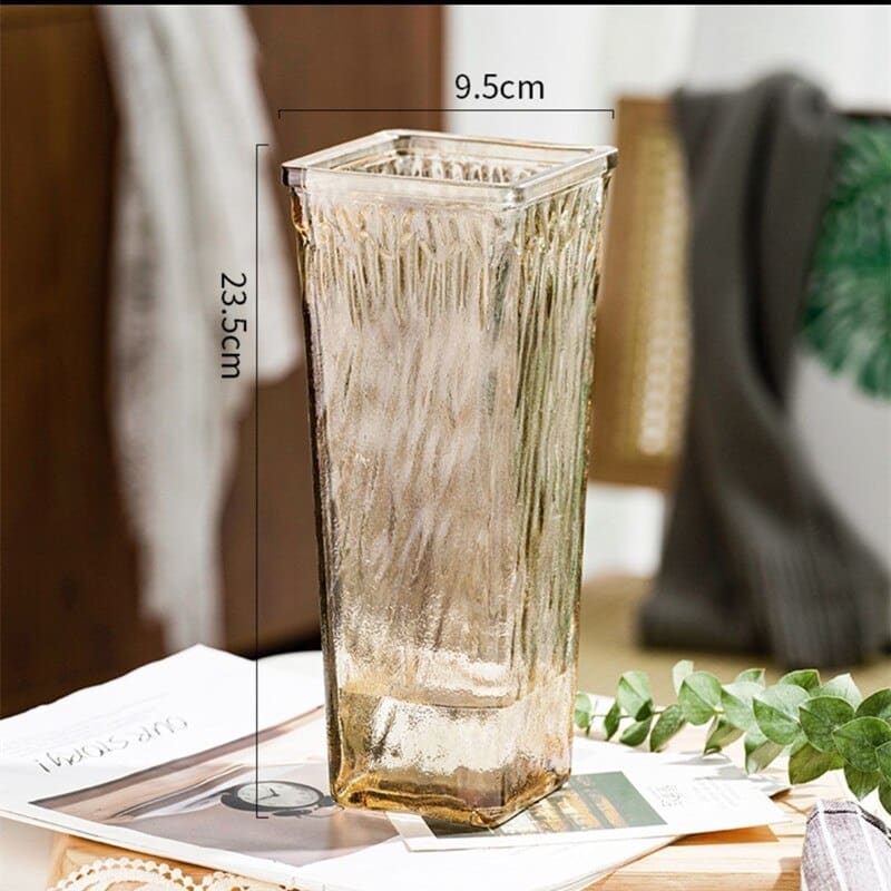 Vase de glacier créatif en verre moderne Simple_4