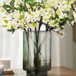 Vase décoratif à design de luxe en verre pour salon_6