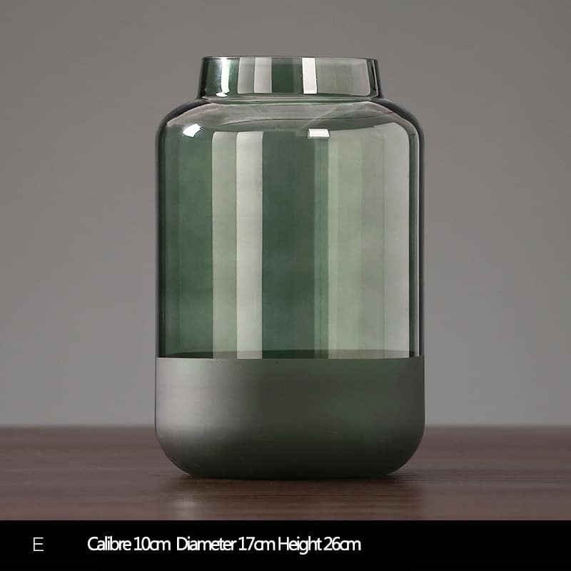 Vase décoratif à design de luxe en verre pour salon Chine_