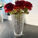 Vase décoratif de design nordique en verre Transparent pour salon_11