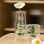 Vase décoratif de fleurs hydroponiques en verre_10