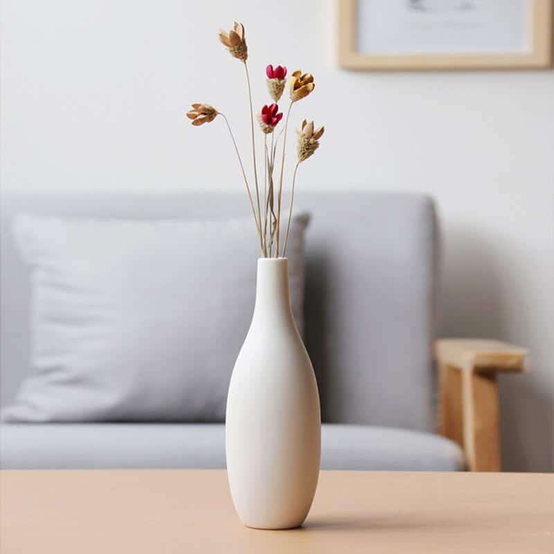 Vase décoratif et simple en Céramique nordique_2