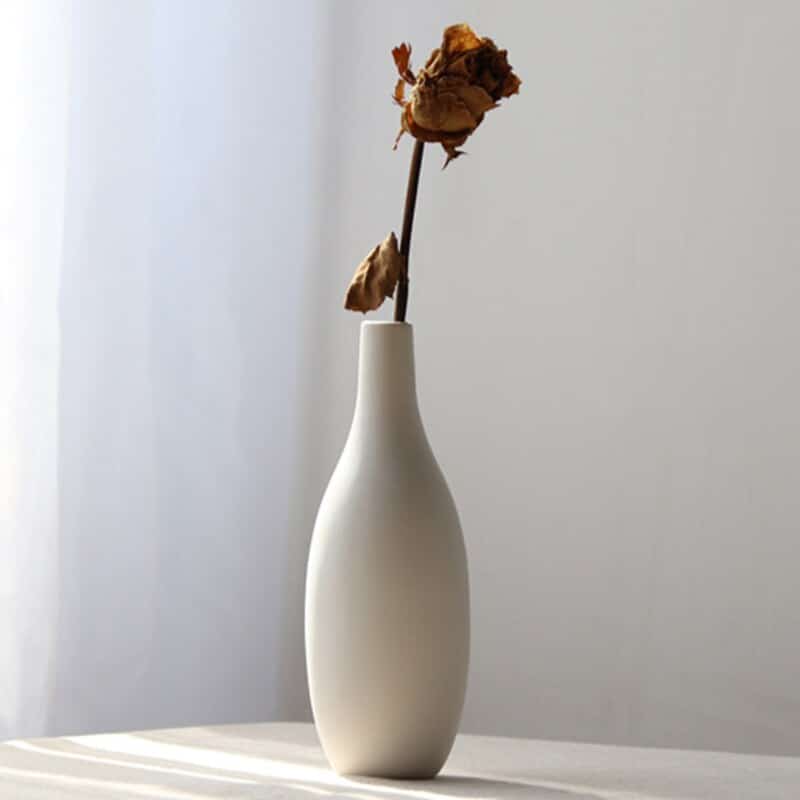 Vase décoratif et simple en Céramique nordique_3