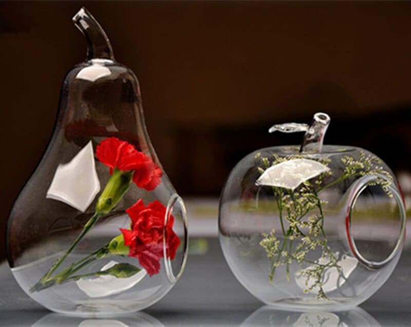 Vase décoration pour maison en forme de poire ou de pomme_3