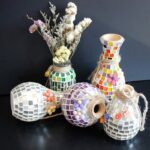 Vase écologique en bois pour décoration de maison_7