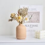 Vase en Céramique Simple de style nordique beige_16