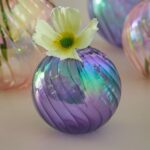 Vase en boule iridescent pour décoration de maison_14