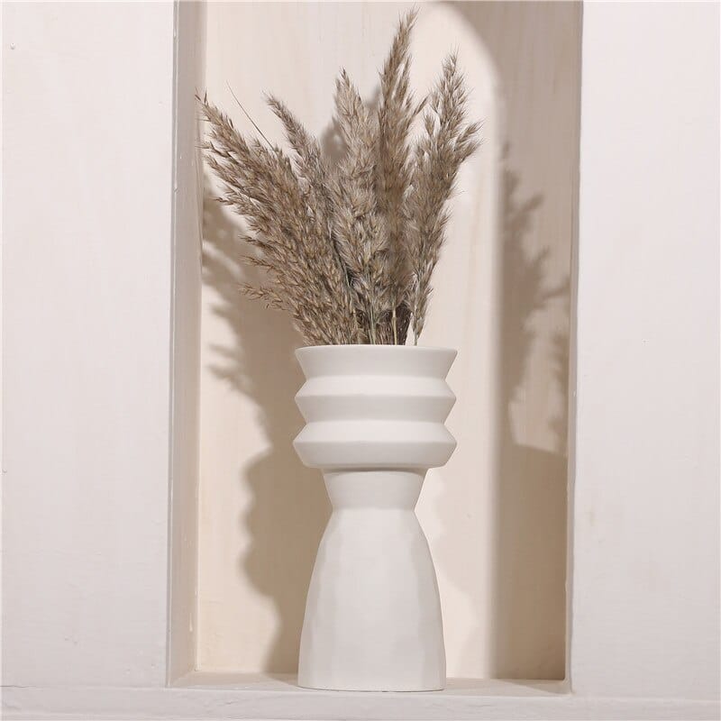 Vase en céramique créatif nordique pour décoration de maison_2