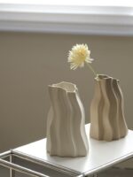 Vase en céramique de fleurs séchées de grande taille_6