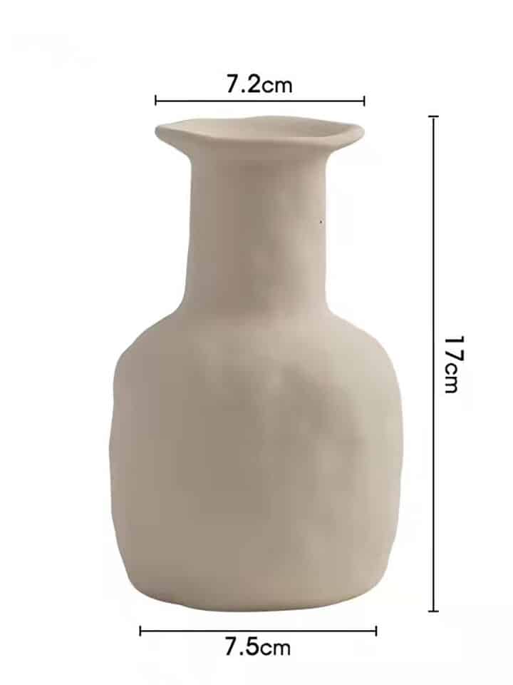 Vase en céramique nordique moderne F