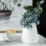 Vase en plastique de style moderne artistique blanc_9